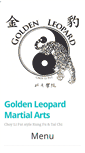 Mobile Screenshot of goldenleopardkungfu.com